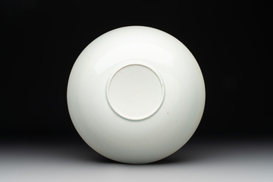 Two Chinese qingbai bowls and a plate, Song