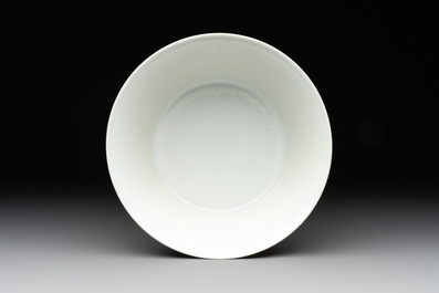 A Chinese famille rose 'divinities' bowl, Daoguang mark and of the period