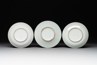 A Chinese Canton famille rose 38-piece tea service, 19th C.