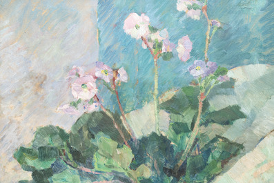 Pān Yuliang 潘玉良 (1899-1977): 'Still life', oil on board