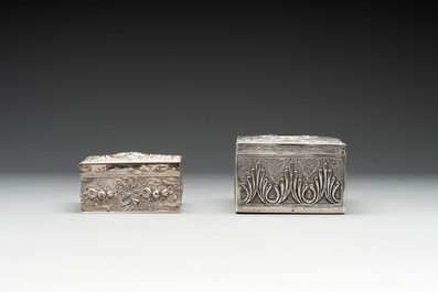 Seven silverwares, primarily England, 19/20th C.