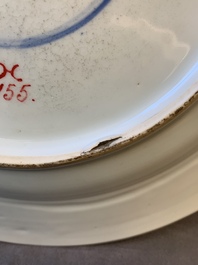 A Chinese Imari-style dish with a Johanneum mark, ex-collection of August the Strong, Kangxi