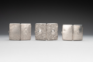 Seven silverwares, primarily England, 19/20th C.
