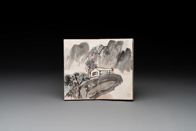 Three albums: Mohan 墨翰, after Qi Baishi and anonymous, Rong Bao Zhai studio, Beijing, 1952