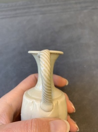A Chinese miniature 'ding' lobed ewer, Southern Song