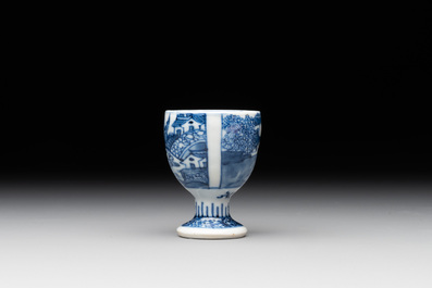 22 Chinese blue and white wares, 19/20th C.