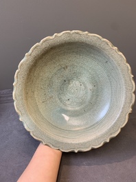 12 Thai celadon dishes from the Royal Nanhai cargo, Sten Sj&ouml;strand collection, 15/16th C.