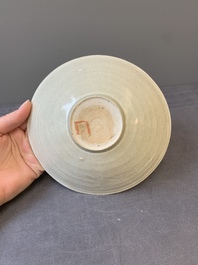 12 Chinese monochrome wares, including a kiln waste, Song/Ming