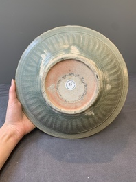 12 Thai celadon dishes from the Royal Nanhai cargo, Sten Sj&ouml;strand collection, 15/16th C.