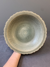 12 Thai celadon dishes from the Royal Nanhai cargo, Sten Sj&ouml;strand collection, 15/16th C.