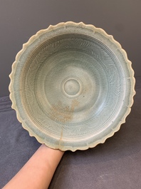 12 Thai celadon dishes from the Royal Nanhai cargo, Sten Sj&ouml;strand collection, 15/16th C.