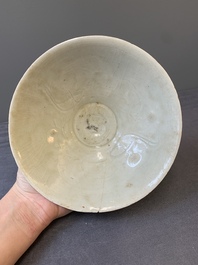 12 Chinese monochrome wares, including a kiln waste, Song/Ming