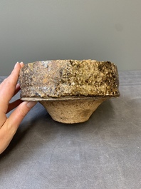 12 Chinese monochrome wares, including a kiln waste, Song/Ming