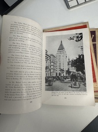 11 bulletins about the Cathay Hotel, a report of the Sino-Belgian Friendship Association and a pass book of Shanghai General Supply Co., 20th C.