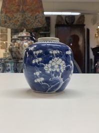 Nine Chinese blue and white wares, Kangxi and later