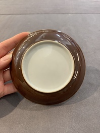 12 Chinese capucin-ground wares, Yongzheng/Qianlong