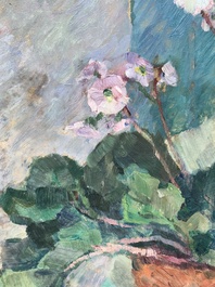 Pān Yuliang 潘玉良 (1899-1977): 'Still life', oil on board
