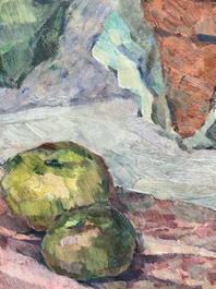Pān Yuliang 潘玉良 (1899-1977): 'Still life', oil on board