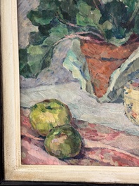 Pān Yuliang 潘玉良 (1899-1977): 'Still life', oil on board