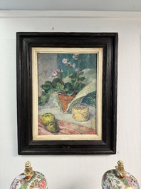 Pān Yuliang 潘玉良 (1899-1977): 'Still life', oil on board