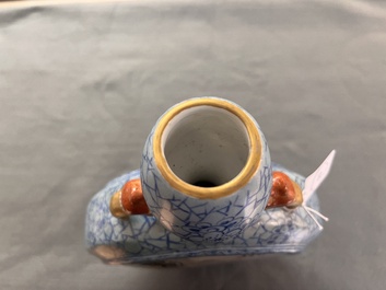 A Chinese famille rose 'landscape' 'hu' vase, signed Guiying 桂英, Jingdezhen mark, 20th C.