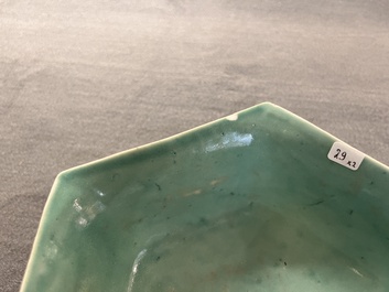 Two Chinese famille rose 'dragon' bowls, Tongzhi mark and of the period