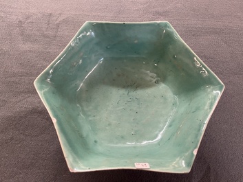 Two Chinese famille rose 'dragon' bowls, Tongzhi mark and of the period