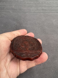 A large and varied collection of Chinese carvings, Qing and later