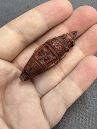 A large and varied collection of Chinese carvings, Qing and later