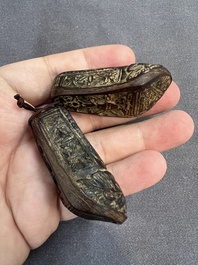 A large and varied collection of Chinese carvings, Qing and later