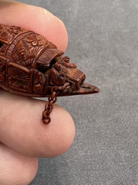 A large and varied collection of Chinese carvings, Qing and later