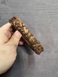 A large and varied collection of Chinese carvings, Qing and later