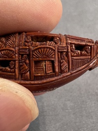 A large and varied collection of Chinese carvings, Qing and later