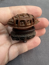 A large and varied collection of Chinese carvings, Qing and later