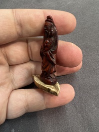 A large and varied collection of Chinese carvings, Qing and later