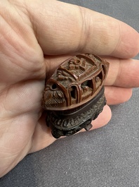 A large and varied collection of Chinese carvings, Qing and later