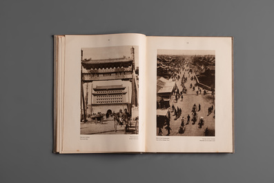 Heinz v. Perckhammer: 'Peking', a photography book on Beijing, dated 1928
