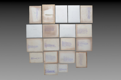A collection of 19 photographs from the Vietnam War, taken by various press photographers, 3rd quarter 20th C.