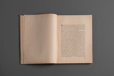 Heinz v. Perckhammer: 'Peking', a photography book on Beijing, dated 1928