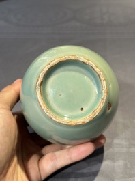 A Chinese Longquan celadon jar, Song