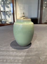 A Chinese Longquan celadon jar, Song