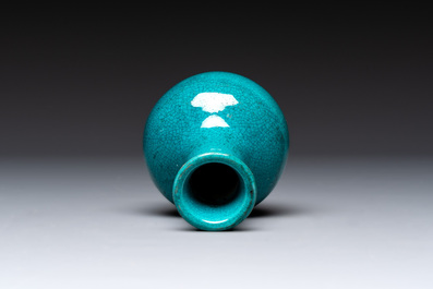 Five Chinese monochrome miniature vases, 19th C.