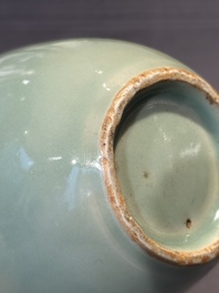 A Chinese Longquan celadon jar, Song