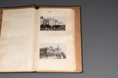 A photo album with sights and landmarks in China by staff of the Belgian Embassy, 20th C.