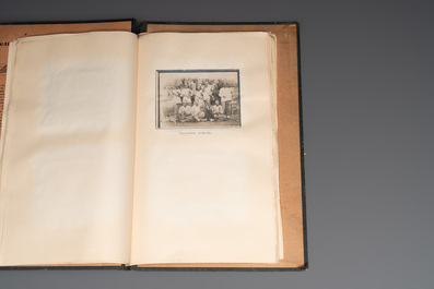 A photo album with sights and landmarks in China by staff of the Belgian Embassy, 20th C.