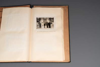 A photo album with sights and landmarks in China by staff of the Belgian Embassy, 20th C.