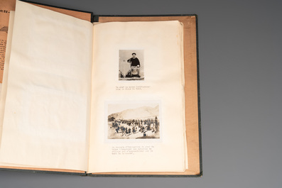 A photo album with sights and landmarks in China by staff of the Belgian Embassy, 20th C.