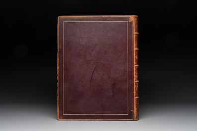 A commemorative book for foreign participators of the Brussels International Exhibition, dated 1910