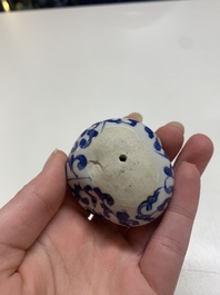 Nine Chinese blue and white wares, Kangxi and later