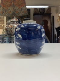 Nine Chinese blue and white wares, Kangxi and later